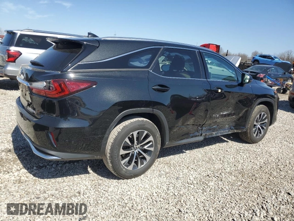 2021 Lexus RX with VIN JTJHZKFA6M2032933, listed as a Copart auction lot 49465265 with 26,280 mi miles and Salvage Title. Bid and sale history available at carsss.com. Image 3.