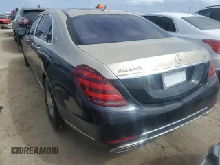 2020 Mercedes-Benz S-Class Maybach S 560 with VIN W1KUX8GB2LA555345, listed as a Copart auction lot 74053994 with 19,346 mi miles and Non Repairable. Bid and sale history available at carsss.com. Image 6.