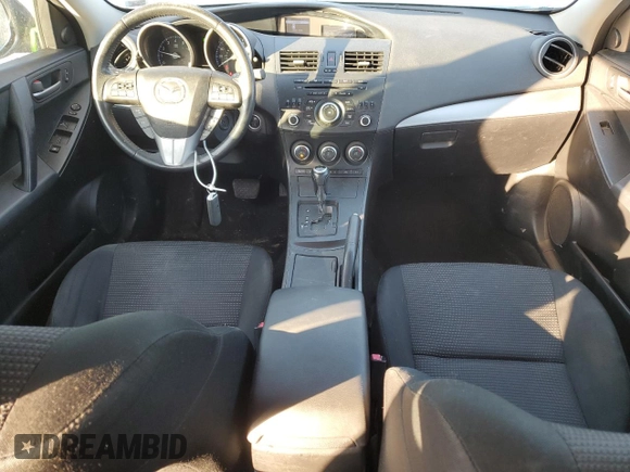 2013 Mazda 3 i Touring with VIN JM1BL1LPXD1833531, listed as a Copart auction lot 46881095 with 166,529 mi miles and Salvage Title. Bid and sale history available at carsss.com. Image 8.
