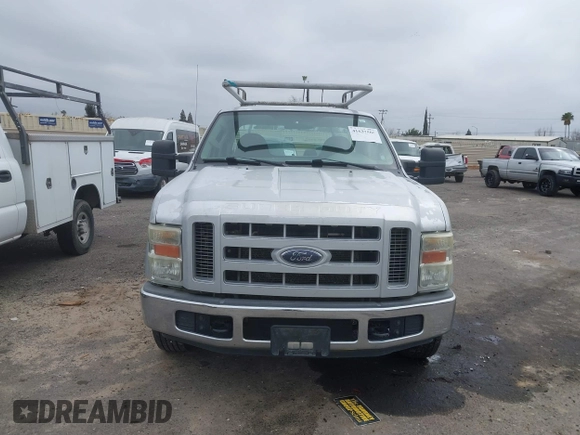 2008 Ford Super Duty F-250 SRW XL with VIN 1FTSX20Y48EC46974, listed as a IAAI auction lot 41637500 with 224,489 mi miles. Bid and sale history available at carsss.com. Image 12.