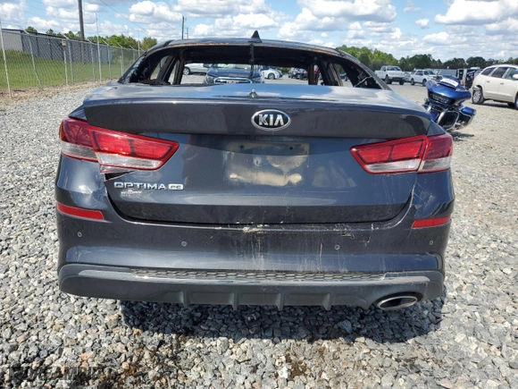 2019 Kia Optima LX with VIN 5XXGT4L33KG283501, listed as a Copart auction lot 74312194 with 0 mi miles and Non Repairable. Bid and sale history available at carsss.com. Image 6.