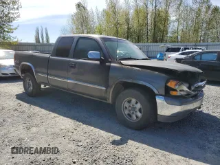 2000 GMC New Sierra 1500 SLE with VIN 2GTEK19T0Y1321300, listed as a Copart auction lot 53576455 with 0 mi miles and Salvage Title. Bid and sale history available at carsss.com. Image 4.