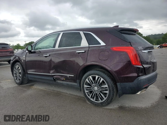 2018 Cadillac XT5 Premium Luxury FWD z VIN 1GYKNERS5JZ127703, wystawiony jako Copart lot #58315215 z przebiegiem Nie podano mil oraz Szkoda całkowita • Salvage title. Historia ofert i sprzedaży dostępna na DreamBid. Obrazek 2.