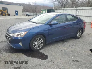 2020 Hyundai Elantra SEL with VIN 5NPD84LF6LH597423, listed as a Copart auction lot 51063145 with 64,383 mi miles and Clean Title. Bid and sale history available at carsss.com. Image 1.