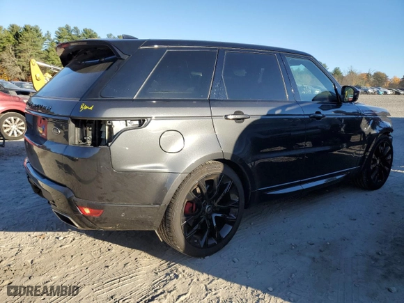 2019 Land Rover Range Rover Sport HST with VIN SALWS2SU9KA866463, listed as a Copart auction lot 78053824 with 29,828 mi miles and Salvage Title. Bid and sale history available at carsss.com. Image 3.