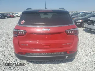 2024 Jeep Compass Limited with VIN 3C4NJDCN7RT585998, listed as a Copart auction lot 62090854 with 4,043 mi miles and Salvage title. Bid and sale history available at DreamBid. Image 6.