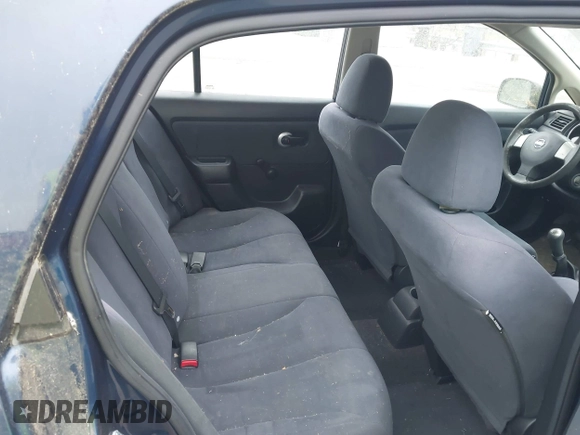 2010 Nissan Versa 1.6 with VIN 3N1CC1AP4AL358019, listed as a IAAI auction lot 42118051 with 179,163 mi miles. Bid and sale history available at carsss.com. Image 8.