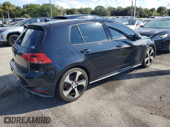 2015 Volkswagen Golf GTI Autobahn with VIN 3VW4T7AU4FM064628, listed as a Copart auction lot 74144834 with 0 mi miles and Salvage Title. Bid and sale history available at carsss.com. Image 3.