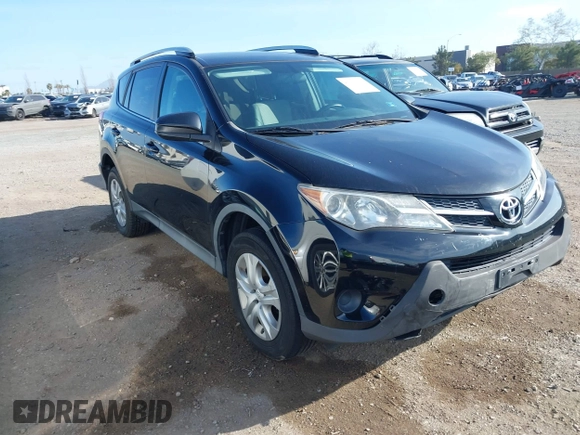 2013 Toyota RAV4 LE with VIN 2T3ZFREV9DW060424, listed as a IAAI auction lot 41721107 with 107,132 mi miles. Bid and sale history available at carsss.com. Image 1.