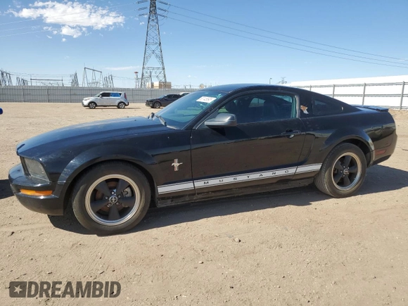 2008 Ford Mustang Deluxe with VIN 1ZVHT80N685103553, listed as a Copart auction lot 63146695 with 156,645 mi miles and Clean title. Bid and sale history available at DreamBid. Image 1.