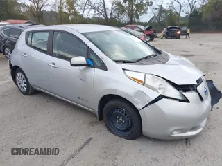 2013 Nissan LEAF SL with VIN 1N4AZ0CP4DC425458, listed as a IAAI auction lot 40766954 with 112,166 mi miles and . Bid and sale history available at DreamBid. Image 1.