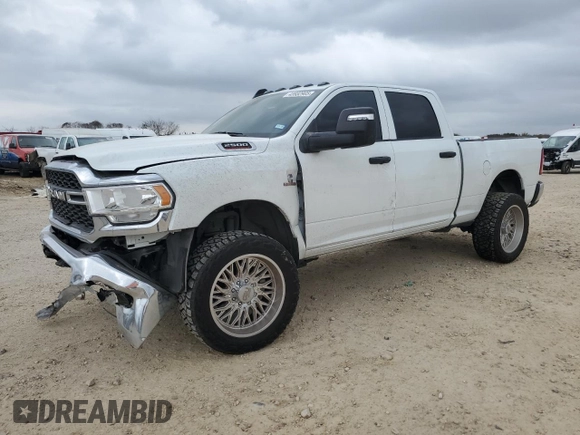 2024 Ram 2500 Tradesman with VIN 3C6UR5CL0RG117345, listed as a Copart auction lot 45932905 with 38,048 mi miles and Salvage title. Bid and sale history available at DreamBid. Image 1.