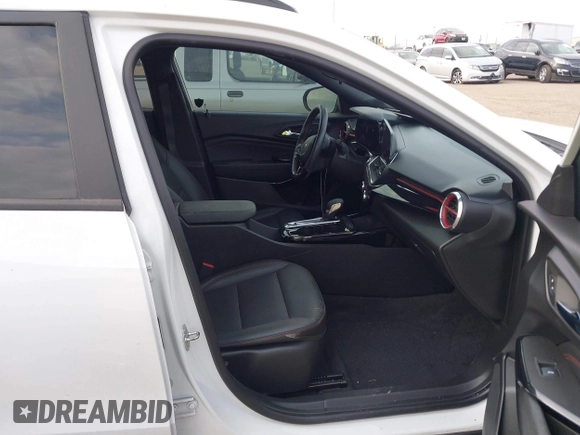 2024 Chevrolet Trax 2RS with VIN KL77LJE21RC019378, listed as a IAAI auction lot 41702191 with 22,959 mi miles and . Bid and sale history available at DreamBid. Image 5.