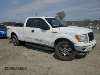 2014 Ford F-150 XL with VIN 1FTEX1EM2EKF50279, listed as a Copart auction lot 51327075 with 139,378 mi miles and Salvage Title. Bid and sale history available at carsss.com. Image 4.