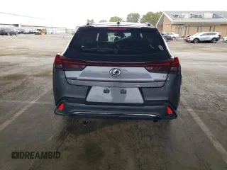 2023 Lexus UX 250h F Sport with VIN JTHB9JBHXP2065586, listed as a Copart auction lot 59037755 with 23,620 mi miles and Salvage title. Bid and sale history available at DreamBid. Image 6.