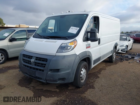 2017 Ram ProMaster Cargo with VIN 3C6TRVAG4HE546435, listed as a IAAI auction lot 41677520 with 163,671 mi miles and . Bid and sale history available at DreamBid. Image 2.