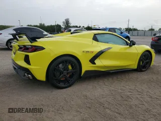 2022 Chevrolet Corvette 3LT with VIN 1G1YC3D4XN5100893, listed as a Copart auction lot 61994414 with 0 mi miles and Salvage Title. Bid and sale history available at carsss.com. Image 3.