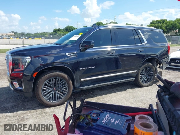 2021 GMC Yukon Denali with VIN 1GKS2DKL7MR471280, listed as a IAAI auction lot 40189766 with 126,591 mi miles. Bid and sale history available at carsss.com. Image 17.