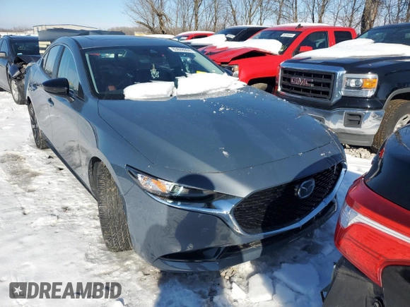 2023 Mazda 3 S Preferred with VIN 3MZBPACM7PM378961, listed as a Copart auction lot 83848004 with 19,510 mi miles and Salvage Title. Bid and sale history available at DreamBid. Image 5.