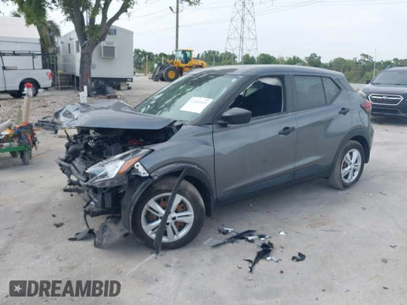 2022 Nissan Kicks S z VIN 3N1CP5BV3NL517739, wystawiony jako IAAI lot #42181025 z przebiegiem 26 087 mil mil oraz . Historia ofert i sprzedaży dostępna na DreamBid. Obrazek 17.