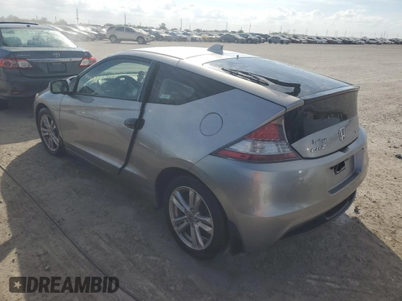 2011 Honda CR-Z with VIN JHMZF1D47BS003640, listed as a Copart auction lot 80452774 with 109,740 mi miles and Salvage Title. Bid and sale history available at carsss.com. Image 2.