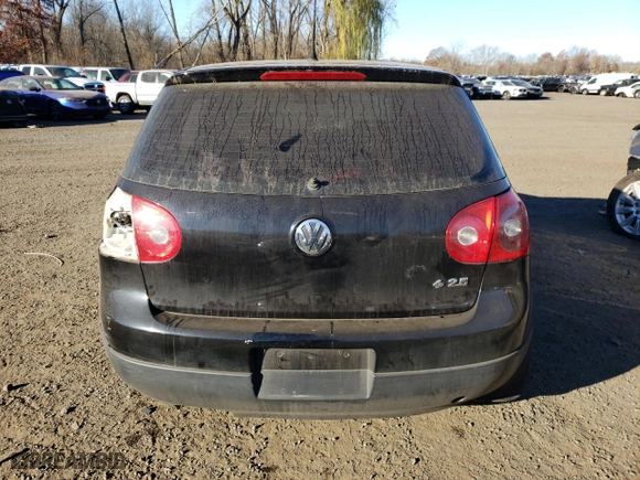 2007 Volkswagen Rabbit with VIN WVWAS71K67W063960, listed as a Copart auction lot 79554414 with 206,779 mi miles and Salvage Title. Bid and sale history available at carsss.com. Image 6.