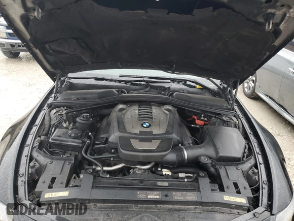 2007 BMW 6 Series 650i z VIN WBAEK135X7CN83213, wystawiony jako Copart lot #74944794 z przebiegiem Nie podano mil oraz Czysty tytuł • Clean title. Historia ofert i sprzedaży dostępna na DreamBid. Obrazek 11.
