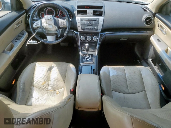 2009 Mazda 6 i Touring with VIN 1YVHP82A695M19368, listed as a Copart auction lot 59011025 with 208,487 mi miles and Salvage title. Bid and sale history available at DreamBid. Image 8.