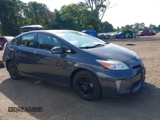 2013 Toyota Prius One with VIN JTDKN3DUXD5604950, listed as a IAAI auction lot 40307683 with 43,628 mi miles. Bid and sale history available at carsss.com. Image 13.