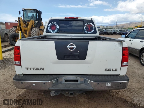 2005 Nissan Titan SE with VIN 1N6AA07A45N562362, listed as a Copart auction lot 70682294 with 229,467 mi miles and Clean Title. Bid and sale history available at DreamBid. Image 6.