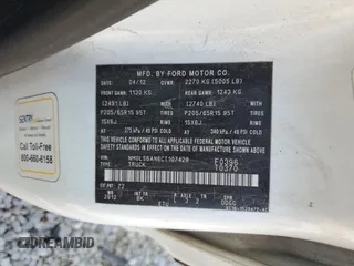 2012 Ford Transit Connect XL с VIN NM0LS6AN6CT107428, выставлен на аукционе Copart как лот 54223015 с пробегом 90 615 миль миль и Чистый • Clean title. История ставок и продаж доступна на DreamBid. Изображение 13.