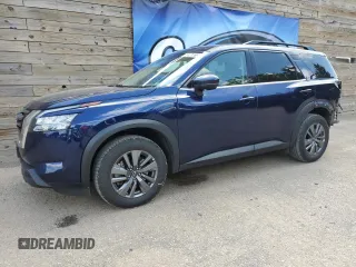 2024 Nissan Pathfinder SV with VIN 5N1DR3BA8RC277095, listed as a Copart auction lot 65953815 with 40,972 mi miles and Clean title. Bid and sale history available at DreamBid. Image 1.