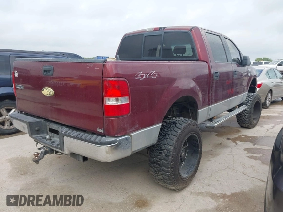 2006 Ford F-150 XLT with VIN 1FTRW14W46FB39287, listed as a IAAI auction lot 41991986 with 314,582 mi miles. Bid and sale history available at carsss.com. Image 4.