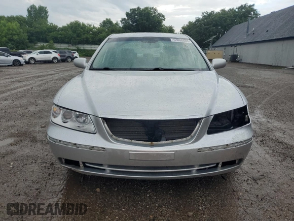 2009 Hyundai Azera GLS with VIN KMHFC46D19A360786, listed as a Copart auction lot 63695005 with 102,733 mi miles and Clean title. Bid and sale history available at DreamBid. Image 5.