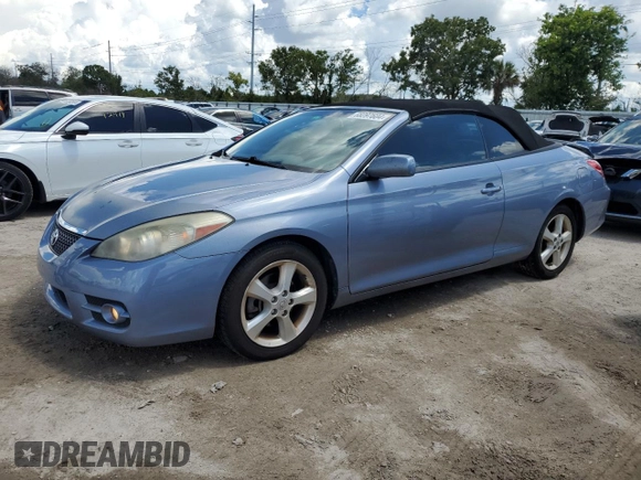 2007 Toyota Solara SE with VIN 4T1FA38P07U114718, listed as a Copart auction lot 68297604 with 91,401 mi miles and Salvage Title. Bid and sale history available at carsss.com. Image 1.