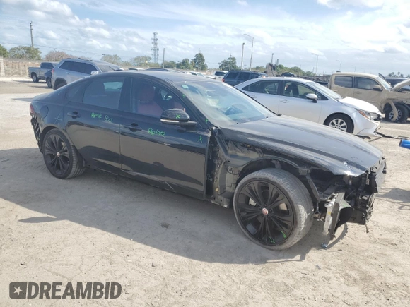 2023 Jaguar XF R-Dynamic SE with VIN SAJBL4GX8PCY93183, listed as a Copart auction lot 46219455 with 15,109 mi miles and Non Repairable. Bid and sale history available at carsss.com. Image 4.