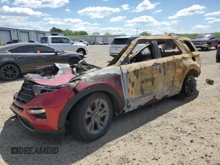 2024 Ford Explorer XLT z VIN 1FMSK8DH2RGA44454, wystawiony jako Copart lot #52565175 z przebiegiem Nie podano mil oraz Szkoda całkowita • Salvage title. Historia ofert i sprzedaży dostępna na DreamBid. Obrazek 1.