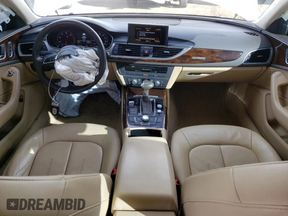 2015 Audi A6 2.0T Premium with VIN WAUFFAFC0FN036389, listed as a Copart auction lot 41584013 with 86,601 mi miles. Bid and sale history available at carsss.com. Image 8.