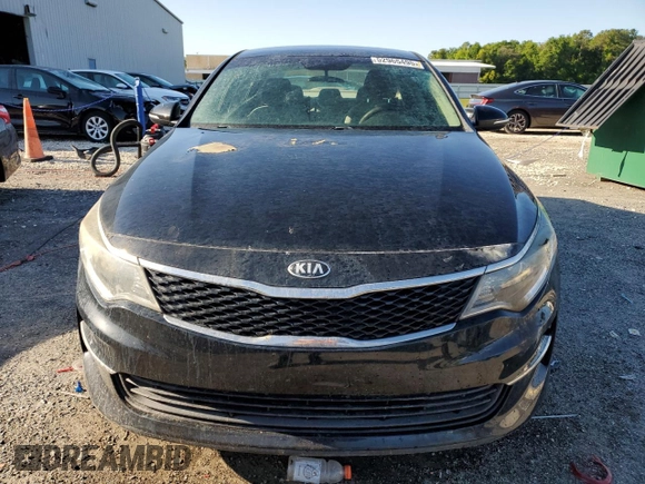 2016 Kia Optima LX with VIN 5XXGT4L34GG103899, listed as a Copart auction lot 52965495 with Not Provided miles and Non Repairable. Bid and sale history available at carsss.com. Image 5.