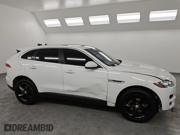 2020 Jaguar F-Pace 25t with VIN SADCS2FXXLA644566, listed as a Copart auction lot 49506525 with 80,763 mi miles and Salvage Title. Bid and sale history available at DreamBid. Image 4.