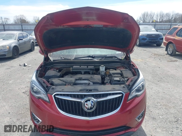 2020 Buick Envision Essence with VIN LRBFXCSA2LD019996, listed as a IAAI auction lot 41822093 with 112,829 mi miles and . Bid and sale history available at carsss.com. Image 10.