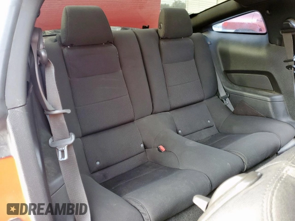 2012 Ford Mustang V6 Premium with VIN 1ZVBP8AMXC5272533, listed as a Copart auction lot 47862645 with 188,933 mi miles and Salvage Title. Bid and sale history available at carsss.com. Image 10.