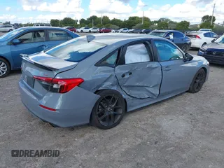 2024 Honda Civic Si z VIN 2HGFE1E59RH470995, wystawiony jako IAAI lot #41624743 z przebiegiem 14 524 mil mil oraz . Historia ofert i sprzedaży dostępna na DreamBid. Obrazek 4.