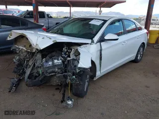 2017 Hyundai Sonata 2.4L with VIN 5NPE24AF0HH477584, listed as a IAAI auction lot 41968867 with 1 mi miles. Bid and sale history available at carsss.com. Image 2.