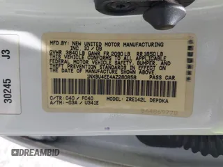 2010 Toyota Corolla with VIN 1NXBU4EE4AZ280858, listed as a IAAI auction lot 42350535 with 228,178 mi miles and . Bid and sale history available at DreamBid. Image 9.