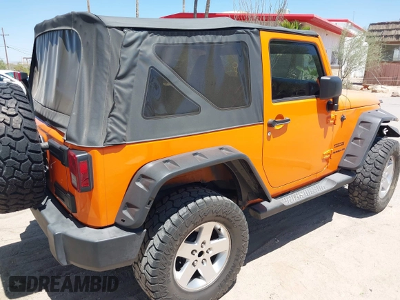 2012 Jeep Wrangler Sport with VIN 1C4AJWAG1CL178406, listed as a IAAI auction lot 42300522 with 110,767 mi miles and . Bid and sale history available at DreamBid. Image 4.