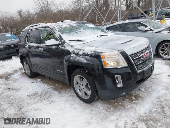 2012 GMC Terrain SLT-2 with VIN 2GKALWEK6C6327964, listed as a IAAI auction lot 41301411 with 108,459 mi miles. Bid and sale history available at carsss.com. Image 1.