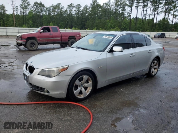 2005 BMW 5 Series 530i с VIN WBANA73585B819107, выставлен на аукционе Copart как лот 59610935 с пробегом 238 218 миль миль и Списание • Salvage title. История ставок и продаж доступна на DreamBid. Изображение 1.