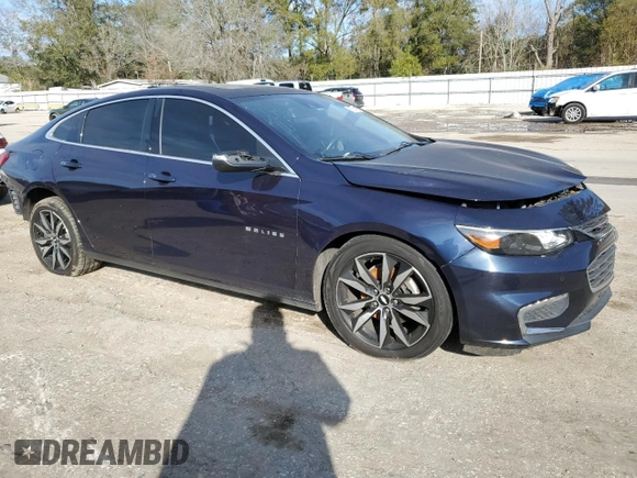 2018 Chevrolet Malibu LT with VIN 1G1ZD5ST2JF106750, listed as a Copart auction lot 87754115 with 154,457 mi miles and Salvage Title. Bid and sale history available at DreamBid. Image 4.