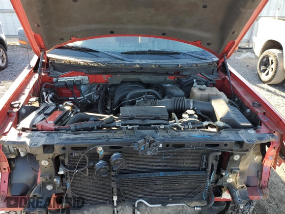 2010 Ford F-150 XL with VIN 1FTEX1E83AFC42916, listed as a Copart auction lot 77590834 with 126,213 mi miles and Salvage Title. Bid and sale history available at carsss.com. Image 11.